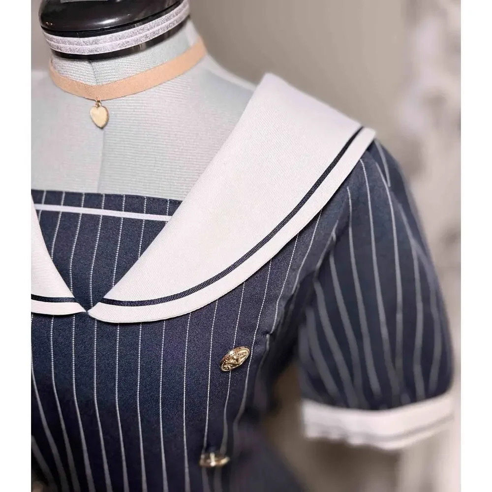 Secret Honey Sailor Set Up Blouse Shorts Jirai Kei Gyaru Shoujo Girl Japan